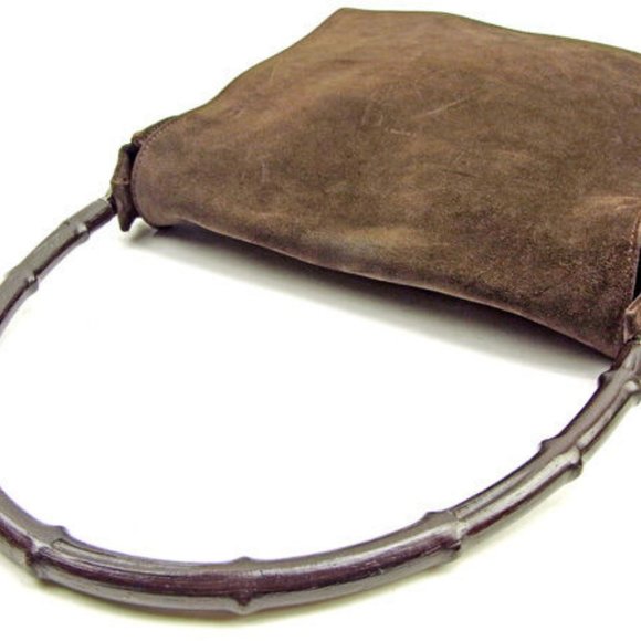Gucci Shoulder bag Bamboo Brown Woman Authentic Us - Picture 3 of 6
